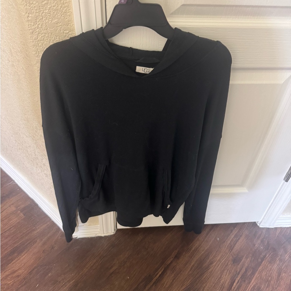 UGG Women's Black Hoodie Top